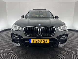BMW X3 BMW X3 xDrive30i High Executive M-Sport-Pack Aut. *PANO | HEAD-UP | FULL-LEATHER | FULL-LED | DIGI-COCKPIT | ADAPTIVE-CRUISE | TOP-VIEW | KEYLESS | SPORT-SEATS | AMBIENT-LIGHT | NAVI-FULLMAP | 20''ALU | TOWBAR* - afbeelding nr 2