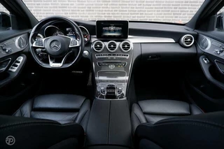 Mercedes-Benz C-Klasse Mercedes-Benz C-klasse AMG 43 4MATIC 367 PK Panoramadak Burmester Leder LED Carbon - afbeelding nr 2