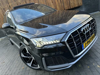 Audi Q7 Audi Q7 55 TFSI e quattro Pro Line S | Panoramadak | Camera rondomzicht | LED verlichting | Keyless pakket | Leer/alcantara bekleding | Voorstoelen verwarmd | 22 inch SQ7 velgen | Getint glas | Dodehoekdetectie - afbeelding nr 63