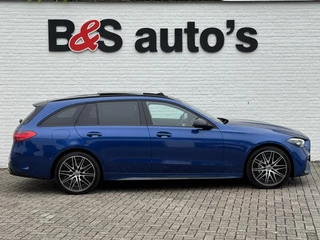 Mercedes-Benz C-Klasse Mercedes-Benz C-klasse 300 e AMG Line Adaptive cruise control Climate control Navi Apple / Android Leder/Alcantara - afbeelding nr 13
