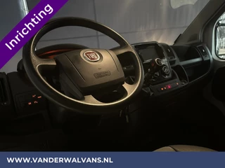 Fiat Ducato Fiat Ducato 3.0 NP CNG 136pk L4H2 Post NL inrichting Euro6 Airco | Camera | Navigatie sidebars, 270 graden achterdeuren, schappen, doorloopdeur - afbeelding nr 14