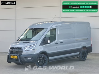 Ford Transit Ford Transit 165pk Automaat Limited Black Edition Dubbele schuifdeur L3H2 ACC 360camera Navi CarPlay Xenon Camera 11m3 Airco - afbeelding nr 1