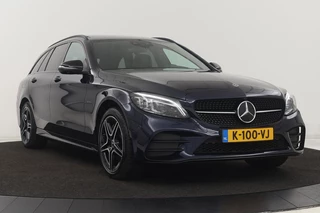 Mercedes-Benz C-Klasse Mercedes-Benz C-klasse 300e AMG | Panoramadak | Stoelverwarming |  360 camera | Trekhaak | Carplay | Dodehoek detectie | Matrix LED | Navigatie | Half leder - afbeelding nr 39