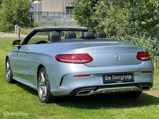 Mercedes-Benz C-Klasse Mercedes-Benz C-klasse Cabrio 180 AMG CABRIO Automaat Sfeerverlichting Airscarf Nekverwarming Automaat-Cruise control-Ac - afbeelding nr 5