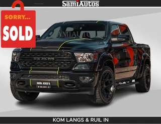 Dodge Ram Pick-Up SPORT | 5.7 V8 4x4 HEMI | PANORAMA DAK | GROOTSCHERM 12 INCH | LPG | Diamond Black Pearl |