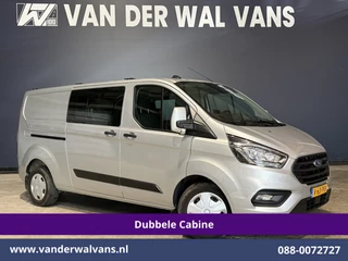 Ford Transit Custom 2.0 TDCI 131pk L2H1 Dubbele Cabine Euro6 Airco | 5-Zits | Camera | Apple Carplay | LED | 2800kg Trekhaak