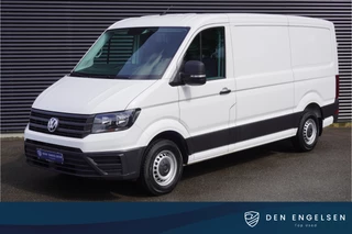 Volkswagen Crafter 35 140pk L3H2/L2H1 Cruise control Airco Trekhaak 3-Zits Laadruimte betimmering Bluetooth
