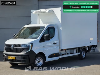 Renault Master Renault Master 170PK -15 Vries Laadklep 2025model Koelwagen Thermo King V200 MAX 220V stekker LED Koel Koeler Vries Kühlwagen Kühlkoffer Frigo 17m3 Airco Cruise control - afbeelding nr 1