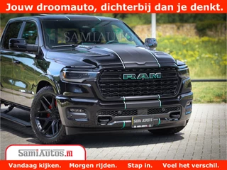 Dodge Ram 1500 Dodge Ram 1500 Limited Night H.O 540HP 706Nm | Massage + Full Option | De Meest Luxe en Volle Pick-Up in zijn Klasse | Comfortabele Dubbele Cabine met Royale 5 Zitplaatsen | BPM vrij | Nu Leverbaar uit Voorraad | Voorraad Nr 2370 - 5411 - afbeelding nr 4