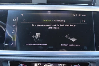 Audi Q3 Audi Q3 Sportback 35 TFSI 150PK S-TRONIC 7 S EDITION * NIEUWSTAAT * | S-LINE EXTERIEUR | S-LINE INTERIEUR | AUDI VIRTUAL COCKPIT | PANORAMISCH SCHUIF / KANTELDAK | NAVIGATIE | TWIN LEDEREN BEKLEDING ZWART MET ROTSGRIJS STIKSEL | VOORSTOELEN VERWARMBAAR | ACHTERUITRIJCAMERA | PARKEERSENSOREN VOOR / ACHTER | DODEHOEK DETECTIE |  ALARM SYSTEEM | FULL LED KOPLAMPEN INCLUSIEF LED ACHTERLICHTEN | ZWARTE HEMELBEKLEDING | AUDI SOUND SYSTEM | AMBIENTE VERLICHTING | 18