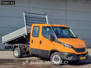 Iveco Daily Iveco Daily 35C21 Open Laadbak Dubbel Cabine 210PK 3.0L Dubbellucht Airco Cruise LED Camera Pritsche Open Box Pickup 2m3 Airco Trekhaak - afbeelding nr 2