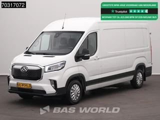 Maxus eDeliver9 Elektrisch WLTP 256km Stad 52kWh L3H2 204pk ACC LED Camera Parkeersensoren L3 Airco