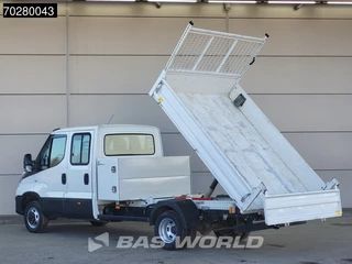 Iveco Daily Iveco Daily 35C16 3.0L Kipper Dubbel Cabine met Kist 3,5t trekhaak Dubbellucht Airco Cruise Tipper Benne Kieper Airco Dubbel cabine Trekhaak Cruise control - afbeelding nr 2