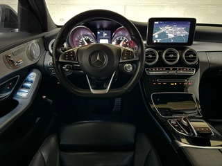 Mercedes-Benz C-Klasse Mercedes C-klasse 400 4MATIC V6 AMG Pano Burmester HUD Lucht - afbeelding nr 31