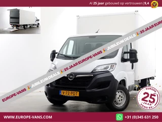 Opel Movano 2.2D 140pk Bakwagen met laadklep 1.060kg laadvermogen 08-2023