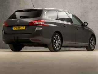 Peugeot 308 (APPLE CARPLAY, GROOT NAVI, LEDER, ADAPTIVE CRUISE, 360 CAMERA, SPORTSTOELEN, GETINT GLAS, KEYLESS, CRUISE, TREKHAAK, NIEUWSTAAT) - afbeelding nr 5