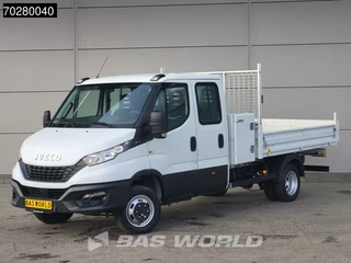 Iveco Daily Iveco Daily 35C16 3.0L Kipper Dubbel Cabine met Kist 3,5t trekhaak Dubbellucht Airco Cruise Tipper Benne Kieper Airco Dubbel cabine Trekhaak Cruise control - afbeelding nr 3