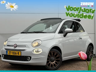 Fiat 500C TwinAir Turbo 85PK 120TH | Navi | Carplay | Clima | 16"
