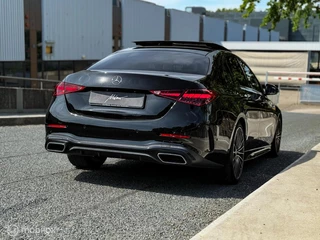 Mercedes-Benz C-Klasse Mercedes C-klasse C180 AMG Line | Pano | 19 inch | Leder - afbeelding nr 11