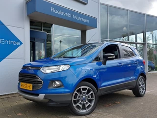 Ford EcoSport 1.0 EcoBoost 125pk Titanium S | 1ste Eigenaar | Navi | Sony Sound | Clima | Cruise | Pdc+Camera | Bluetooth Carkit+Streaming | Keyless Entry | Licht+Regensensor | Mistlampen | 17'' | Trekhaak - afbeelding nr 1