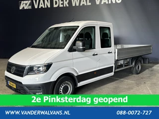 Volkswagen Crafter Volkswagen Crafter 2.0 TDI 140 pk Pick up Open laadbak Dubbele Cabine Euro6 Airco | 7-Zits | Navigatie | 2800kg Trekhaak Apple Carplay, Android Auto, Cruisecontrol, Chauffeursstoel - afbeelding nr 12