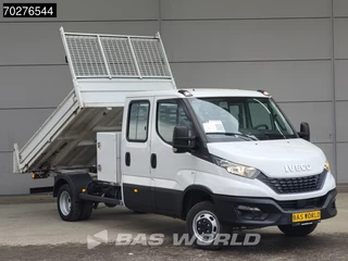Iveco Daily Iveco Daily 35C16 3.0L Kipper Dubbel Cabine met Kist Dubbellucht 3,5t Trekhaak Airco Cruise Tipper Benne Kieper Airco Dubbel cabine Trekhaak Cruise control - afbeelding nr 3