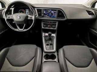 SEAT Leon 150Pk (APPLE CARPLAY, NAVIGATIE, CLIMATE, LED KOPLAMPEN, LEDER, CAMERA, SPORTSTOELEN, PARKEERSENSOREN, KEYLESS, NIEUWSTAAT) - afbeelding nr 6