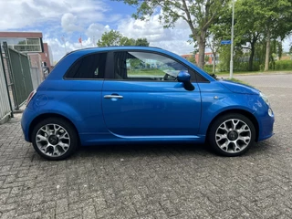 Fiat 500C Fiat 500C Cabrio Blauw 2014 0.9 TwinAir Turbo 500S | Xenon | Clima | PDC | - afbeelding nr 5