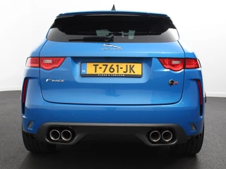Jaguar F-PACE Jaguar F-PACE 5.0 V8 AWD SVR 551 pk Panorama dak | Meridian sound | Premium Pack | Light Pack | ACC | Leder | ADS |360 Camera - afbeelding nr 5