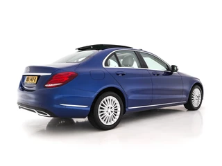 Mercedes-Benz C-Klasse Mercedes-Benz C-Klasse 180 Ambition Aut. *PANO | FULL-LED | 1/2-LEATHER | SPORT-SEATS | NAVI-FULLMAP | HEATED-SEATS | ECC | PDC | CRUISE | 17''ALU* - afbeelding nr 6