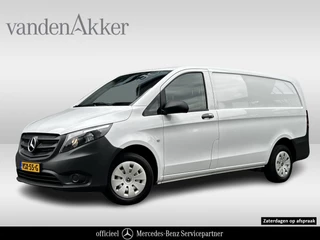 Mercedes-Benz Vito 110 CDI L2 Lang RWD // GRATIS TREKHAAK 2000 kg // Airco // Achterklep // 12 mnd Garantie // 2.000kg // Bank // Radio // CV // Betimmering // Wieldoppen