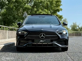 Mercedes-Benz C-Klasse Mercedes C-klasse C180 AMG Line | Pano | 19 inch | Leder - afbeelding nr 6