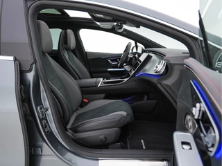 Mercedes-Benz EQE Mercedes-Benz EQE 350+ Launch-Edition AMG-Line 91 kWh [ 3-Fase ] Aut. *PANO | BURMESTER-SURROUND | ADAPTIVE-CRUISE | BLINDSPOT | LEATHER-MICROFIBRE | FULL-LED | AMBIENT-LIGHT | MEMORY-PACK | DIGI-COCKPIT | SPORT-SEATS | CAMERA | KEYLESS | DAB+ | CARPLAY | - afbeelding nr 11