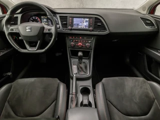 SEAT Leon SEAT Leon ST 1.4 TSI ACT FR Sport 150Pk Automaat (PANORAMADAK, NAVIGATIE, CLIMATE, LEDER/ALCANTARA, TREKHAAK, STOELVERWARMING, SPORTSTOELEN, LED KOPLAMPEN, GETINT GLAS, ADAPTIVE CRUISE, NIEUWE APK, NIEUWSTAAT) - afbeelding nr 6
