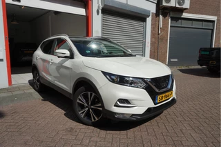 Nissan QASHQAI Nissan QASHQAI 1.2 N-Connecta NL AUTO | NAP | Panoramadak | 360 camera | Lane Departure | Premium Pearl White Parelmoer | Navi | Blue Tooth + DAB | Keyless - afbeelding nr 8