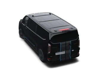 Ford Transit Custom Ford Transit Custom 320 2.5 PHEV L2H1 Sport DC 233pk | | Dubbele Cabine | Dubbele zijschuifdeur | Inklapbare trekhaak | 19 inch lichtmetalen Sport velgen (mat zwart) | Verwarmbaar stuurwiel | Navigatie systeem - afbeelding nr 7