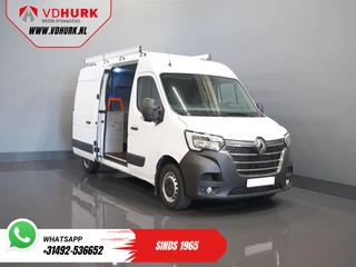 Renault Master Renault Master 2.3 dCi 135 pk L2H2 BPM VRIJ! 2.5t Trekverm./ Climate/ Imperiaal + Ladder/ Standkachel/ Stoelverw./ PDC/ Trekhaak - afbeelding nr 9