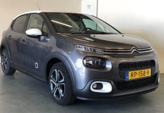 Citroën C3 Citroen C3 1.2 PureTech Feel Edition - Gris Shark/White Opale - Nav/Clima/Cruise - afbeelding nr 2