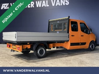 Renault Master Renault Master 2.3 dCi 135 pk RIJKLAAR Pick up Open laadbak Dubbele cabine Euro6 Airco | 7-Zits | 2500kg Trekhaak Bluetooth-telefoonvoorbereiding - afbeelding nr 15
