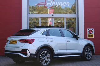 Audi Q3 Audi Q3 Sportback 35 TFSI 150PK S-TRONIC 7 S EDITION * NIEUWSTAAT * | S-LINE EXTERIEUR | S-LINE INTERIEUR | AUDI VIRTUAL COCKPIT | PANORAMISCH SCHUIF / KANTELDAK | NAVIGATIE | TWIN LEDEREN BEKLEDING ZWART MET ROTSGRIJS STIKSEL | VOORSTOELEN VERWARMBAAR | ACHTERUITRIJCAMERA | PARKEERSENSOREN VOOR / ACHTER | DODEHOEK DETECTIE |  ALARM SYSTEEM | FULL LED KOPLAMPEN INCLUSIEF LED ACHTERLICHTEN | ZWARTE HEMELBEKLEDING | AUDI SOUND SYSTEM | AMBIENTE VERLICHTING | 18