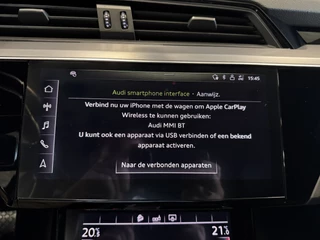 Audi e-tron Audi e-tron e-tron 50 quattro | SOH 88% |2x S-Line Black Edition 71 kWh | Pano | Afn. trekhaak | Carplay | Adaptive cruise | Stoelverwarming - afbeelding nr 14