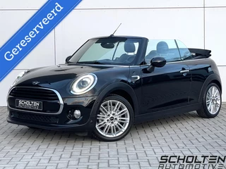 MINI Cooper Cabrio 1.5 Chili Leder Carplay LED Facelift Navi Professional PDC Stoelverwarming