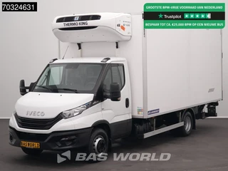 Iveco Daily 72C21 3.0L Automaat Lamberet Laadklep Koelwagen 210PK Dubbellucht Thermoking T-600R Airco Cruise Euro6 Koel Koeler Kühl Kühler Kühlwagen Kühlkoffer Airco Cruise control