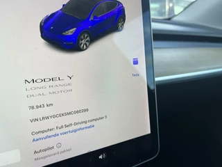Tesla Model Y Tesla Model Y Long Range AWD 75 kWh 352PK BTW AUTO - afbeelding nr 12