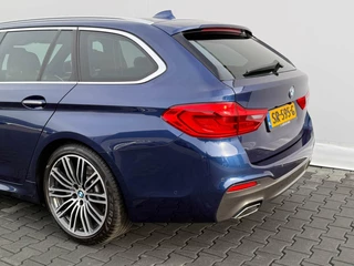 BMW 5 Serie BMW 5-serie Touring 520i 184pk High Executive M-Sport | Panoramadak | Cognac leder | Harman/Kardon | Trekhaak - afbeelding nr 49