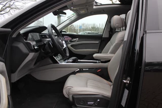 Audi e-tron Audi e-tron e-tron 55 quattro advanced Pro Line Plus 95 kWh / Full option! / Trekhaak / Panoramadak / 360Camera / Head-up / B&O / Keyless / 21'' / Softclose / Stoelmassage / Luxe Leder / Nachtzicht / DAB / ACC - afbeelding nr 10