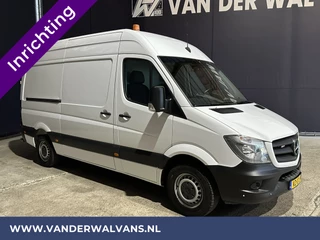 Mercedes-Benz Sprinter Mercedes-Benz Sprinter 313 CDI 130pk L2H2 Inrichting Airco | 2800kg trekhaak | Omvormer | Camera | Cruisecontrol Parkeersensoren, chauffeursstoel, multifunctioneel stuur - afbeelding nr 14