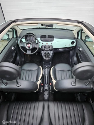 Fiat 500 Fiat 500 1.2 Lounge Cabriolet zeer nette auto!! - afbeelding nr 8