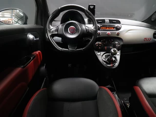 Fiat 500C Fiat 500C 0.9 TwinAir Turbo 500S [DIGITAL DASHBOARD, AIRCO, HALF LEDER, PDC ACHTER, RADIO, CD-SPELER, INTERSCOPE SOUND, NIEUWSTAAT] - afbeelding nr 10