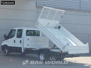 Iveco Daily Iveco Daily 35C16 3.0L Kipper met Kist Dubbel Cabine Dubbellucht 3,5t Trekhaak Navi Airco Cruise Camera Euro6 Tipper Benne Kieper 2m3 Airco Trekhaak Cruise control - afbeelding nr 2
